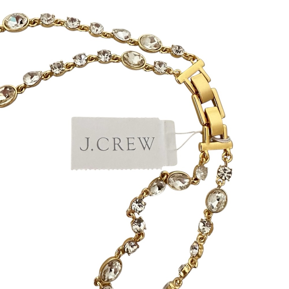 J. Crew Layered Crystal Necklace - Picture 3 of 6